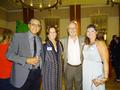 Arthur Sharif and his wife with Michael Hall and Lisa Wittkopf