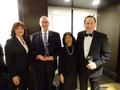 SILVAR Executive Officer Paul Cardus and Public Affairs & Communications Director Rose Meily with CIPS Instructor David Wyant and his wife Patsy