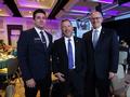 NAR manager for Global Outreach Joe Schneider with Chris Isaacson and Paul Cardus