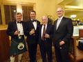 Steve Trolan, 2013 C.A.R. President Don Faught, 2015 Board Director Bill Moody and SILVAR Executive Officer Paul Cardus