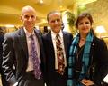 SILVAR Board attorney David Hamerslough with Moise Nahouraii and guest
