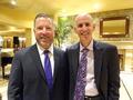 2015 President Chris Isaacson with David Hamerslough