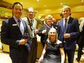 2016 SILVAR President Karen Trolan poses with guests.