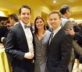 2016 Menlo Park/Atherton District Chair Brett Caviness with Lisa Witkopf and YPN Chair David Messer