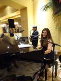 Beautiful music provided by The Alison Sharino Duo.