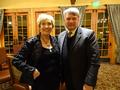 SILVAR treasurer Phyllis Carmichael and Kevin Cole