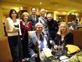 2016 Palo Alto District Chair Amy Sung, NAR Director Leannah Hunt, Chris Trapani, Barb Williams, Judy Ellis with Dennis and Sue Byron (seated).