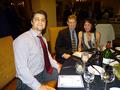 Eric Temple, Sara Spang and guest