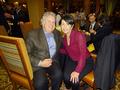 Clayton Nelson with Los Gatos Mayor Barbara Spector