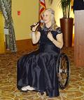 2016 President Karen Trolan addresses members.