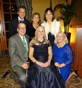 The five District Chairs with SILVAR's 2016 President.