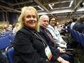Mary Combes, Bill Moody and Sue Bose