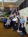 SILVAR members pose for a photo before meeting with legislators.