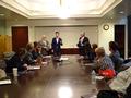 Assemblyman Evan Low listens to REALTOR&reg; concerns.