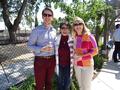 Menlo Park/Atherton District Chair Brett Caviness with Lehua Greenman and Lori Sharp