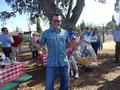 Jeff Beltramo wins a gift basket.