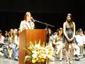 SILVAR REALTOR&reg; Amy Sung presents the Silicon Valley REALTORS&reg; Charitable Foundation scholarship award to Lavanya Mahadevan, graduating senior from Palo Alto High School.