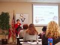 (CIPS) Institute at SILVAR. Sponsor of the Day Janet Case, CEO of Proxio, tells students all about how the international networking platform can give them and their listings exposure to other real estate agents around the world.
