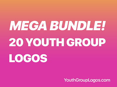 20 Youth Group Logos - Mega Bundle