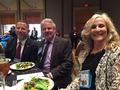 Past president Chris Isaacson, Region 9 Chair David Tonna, SILVAR President Karen Trolan