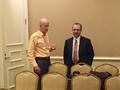 SILVAR Board attorney David Hamerslough with C.A.R. Region 9 Director Jim Pojda