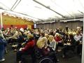 Members getting settled before the program begins