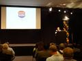SILVAR Government Affairs Director Jessica Epstein delivers government affairs update and reminds members to vote on November 8.