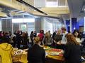 Members enjoyed a reception after the program.
