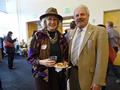Nancy MacLeod with Region 9 Chair David Tonna.