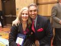 Karen Trolan with 2016 C.A.R. President Ziggy Zicarelli