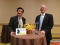 Mark Wong and Executive Officer Paul Cardus received SILVAR's Platinum Award for Global Achievement from NAR.