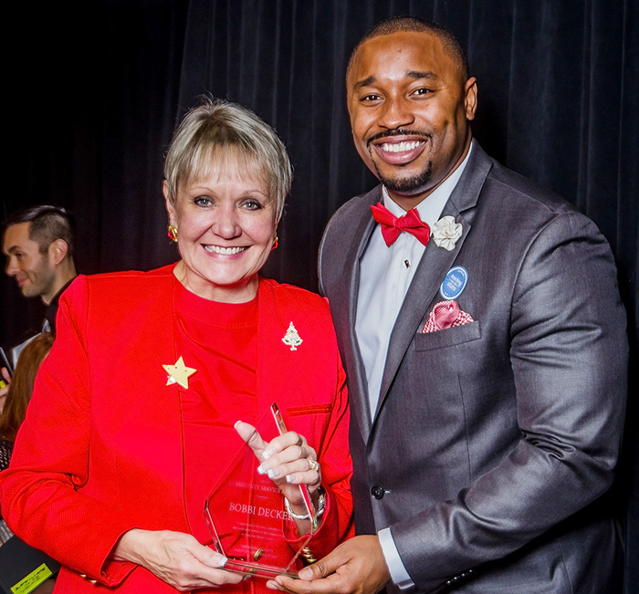 2016 Community Service Award winner Bobbi Decker
