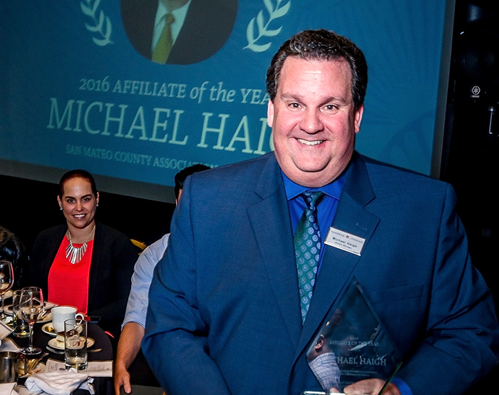 2016 Affiliate of the Year Michael Haigh