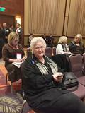 C.A.R. Director for Life Susan Tilling waiting for a meeting to begin.