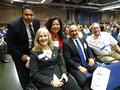 Past President Karen Trolan with YPN Chair Jose Padilla, Ryan Nunnally and other SILVAR members