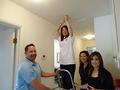 In Saratoga, these RSVP volunteers changed light bulbs, replaced smoke detector batteries and flipped a mattress for the senior homeowner.