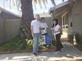 Here is Kyle Chuang in Sunnyvale with his team of volunteers.
