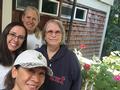 Virginia Supnet, Menlo Park/Atherton District RSVP Chair Jasmine Lee and Maria Quinby are pictured here with another senior homeowner.