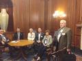 REALTORS&reg; get ready for their meeting with Congresswoman Jackie Speier.