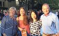 Mary Kay Groth with scholarship recipient Ginger Wang Brown and parents, Los Gatos High School