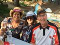 Leslie Butler, Barbara Miller and Ray Crump