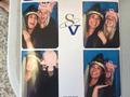 Members enjoyed taking goofy pics at the photo booth.