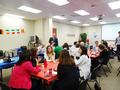 Everyone got to know each other and networked at lunch.