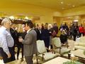 Over 90 SILVAR members and guests enjoyed drinks, appetizers and other food at the holiday reception and installation.