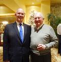 SILVAR Executive Officer Paul Cardus with Darrell Monda