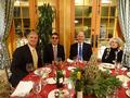 Seated left to right are George Montanari, Jeff Barnett, Paul Cardus and Marlene Rodman.