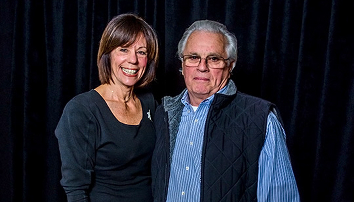 2017 REALTOR&reg;(R) of the Year Joe Rodden with Karon Franzella
