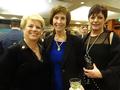 Joanne Fraser, Connie Montalbano-Hill and Lori Frederick