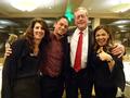 Robert Reid with representatives from First American Title Company - Renee Killmon, Larry Lacotti, Sylvia Berragan