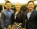 Even Huynh, Anne Arjani, 2018 president of NVARP Jeff Vo